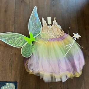 NWT Trish Scully boutique fairy costume girls size 10